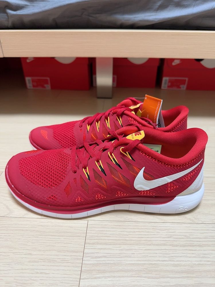 [280] 나이키 프리 5.0 레드--4