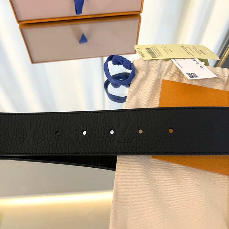[새상품/풀구성]루이비통 백화점판 신형 토뤼옹 LV 벨트--2