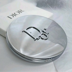 디올 뷰티 원형 실버 양면 미러 디올 실버 거울