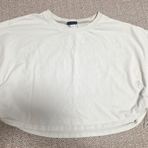 빅사이즈 여성 운동복 젝시믹스 세미 크롭 반팔티 XXXL