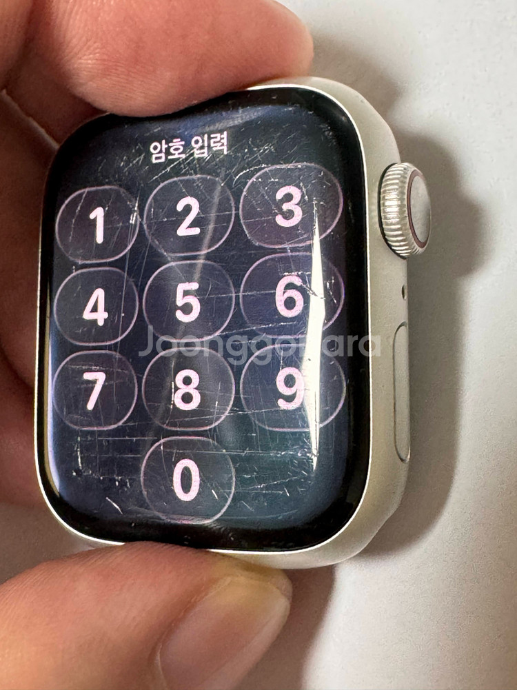 애플워치8 41mm 셀룰러 실버 알루미늄--7