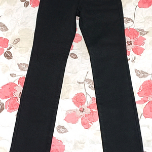 게스 기모 스판블랙진 28인치 기장104