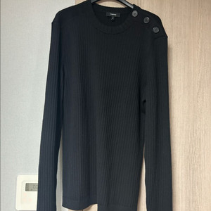 Theory 남성 블랙니트 M