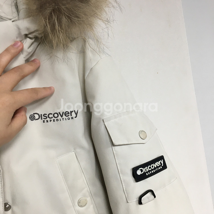 디스커버리 여성 다운 숏패딩 95--1