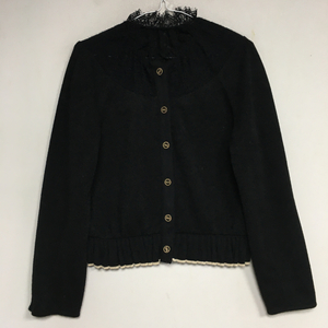 ZOOC 주크 레이스넥 니트 블라우스 55