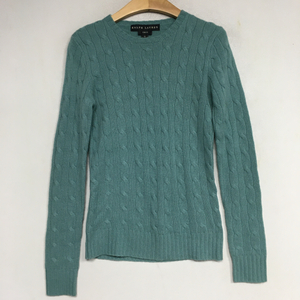 랄프로렌폴로 여성 캐시미어 100 케이블 니트 xs