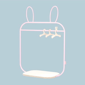 반달펫 단종 라비 행거 강아지 고양이 옷장 핑크 이미지