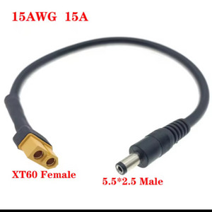 전기자전거 보조배터리 변환 XT60 DC 36v 48v