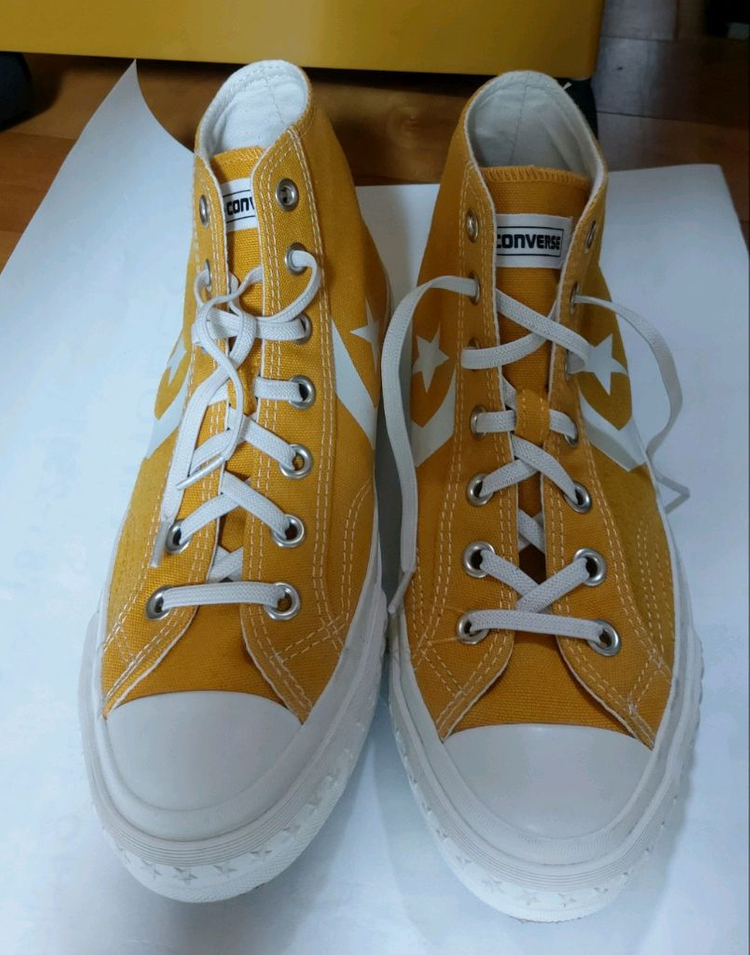컨버스하이탑스니커즈 원스타옐로우 230--1