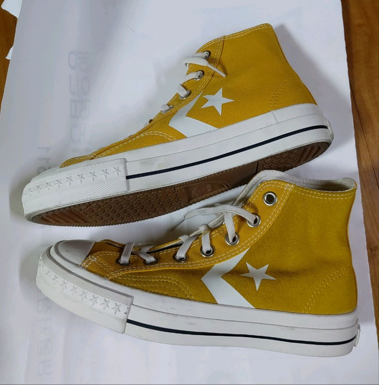 컨버스하이탑스니커즈 원스타옐로우 230--2