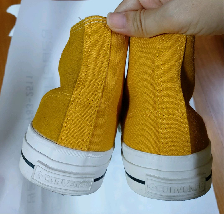 컨버스하이탑스니커즈 원스타옐로우 230--4