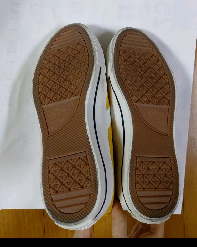 컨버스하이탑스니커즈 원스타옐로우 230--6