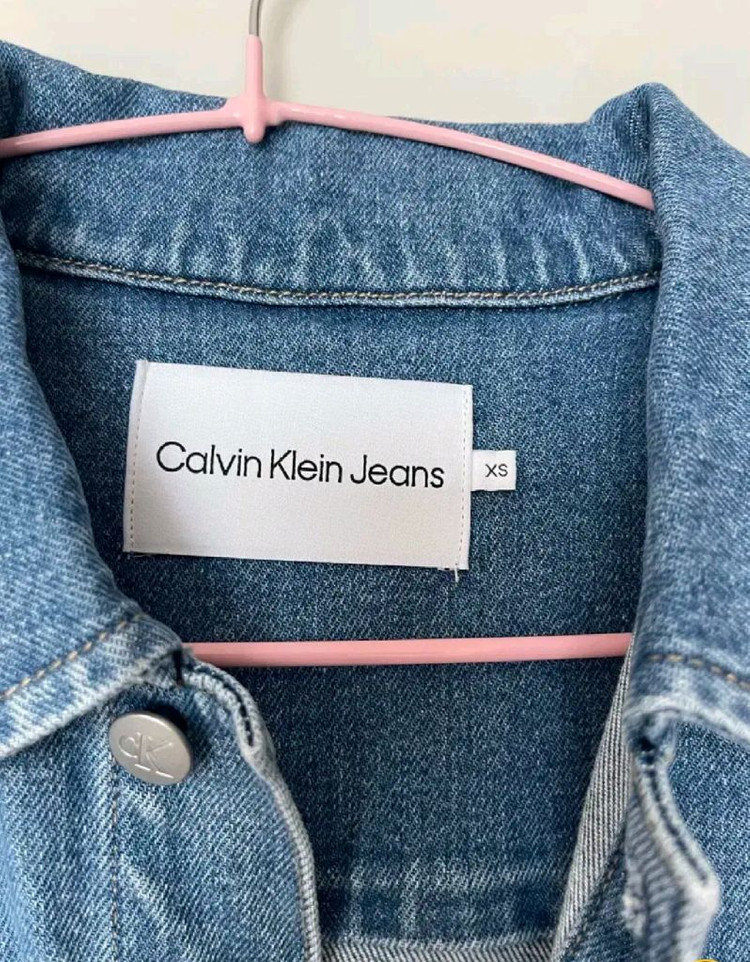 ck 캘빈클라인 진스 미드블루 데님 숏 오버롤 55--3