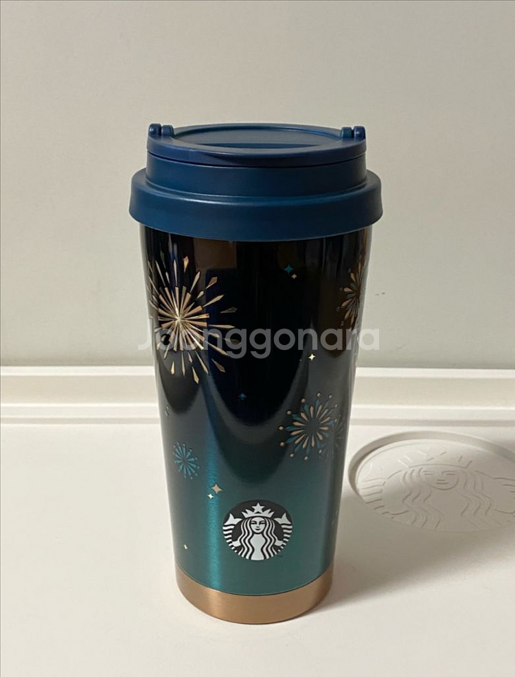 스타벅스 SS 홀리데이 매지컬 엘마 텀블러 473ml--1