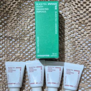 이니스프리 블랙티 앰플 (+크림60ml)