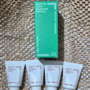 이니스프리 블랙티 앰플 (+크림60ml)