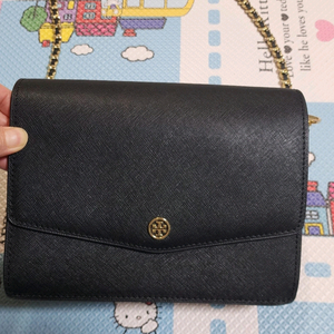 토리버치 사피아노 블랙 크로스 체인백