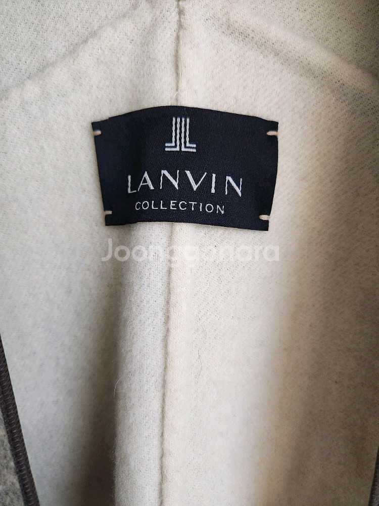 랑방컬렉션 캐시미어울 케이프 프리사이즈--3