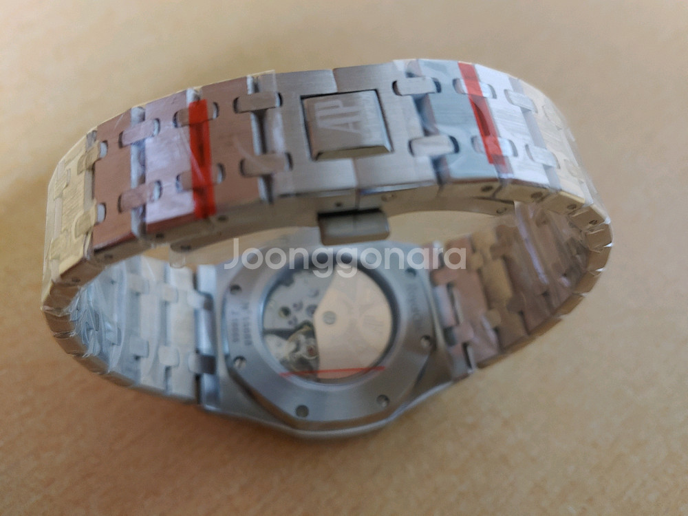 로얄오크 블루 오토매틱 메탈시계 (미사용)--4