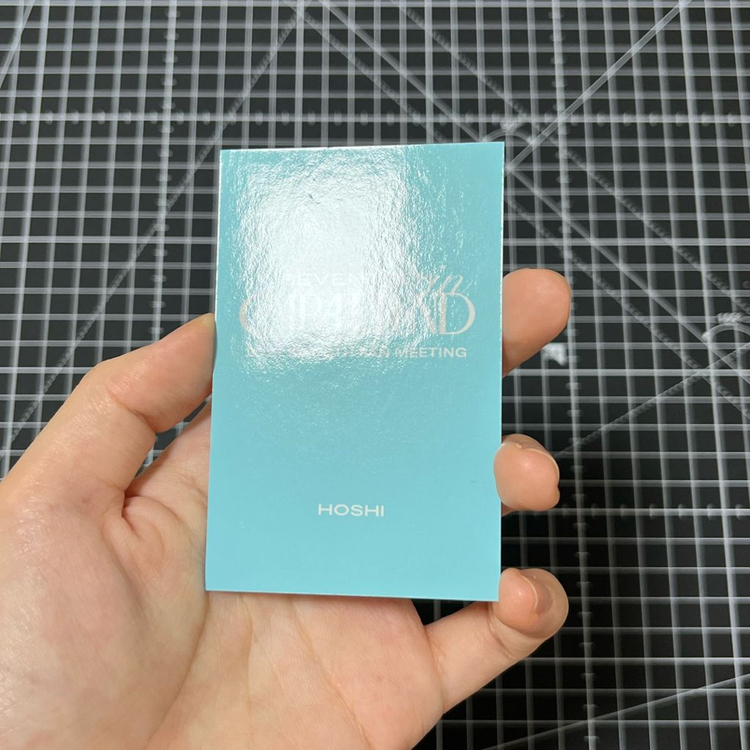 세븐틴 2021 캐럿랜드 호시 아크릴 키링 포카 포토카드 이미지