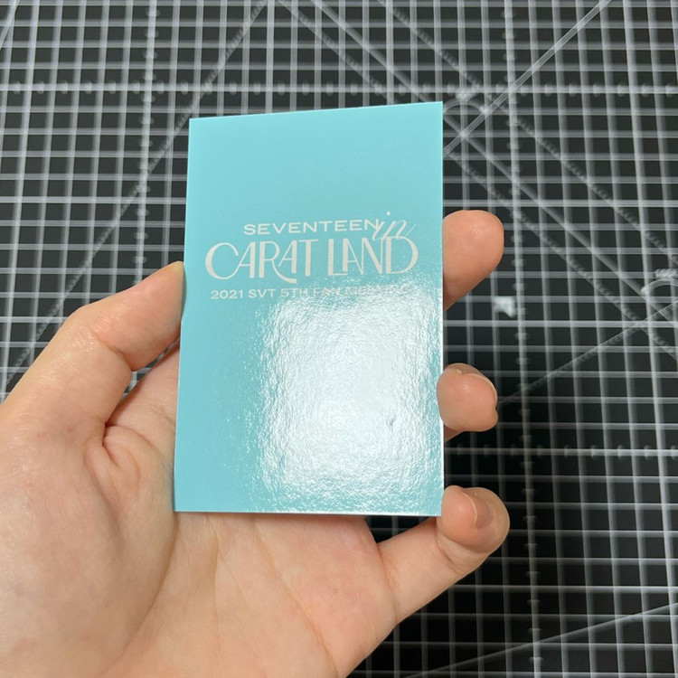세븐틴 2021 캐럿랜드 호시 아크릴 키링 포카 포토카드 이미지