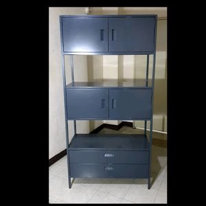 마켓비 SHELVY 철제 캐비넷 다목적 대형 선반수납장(180cm)