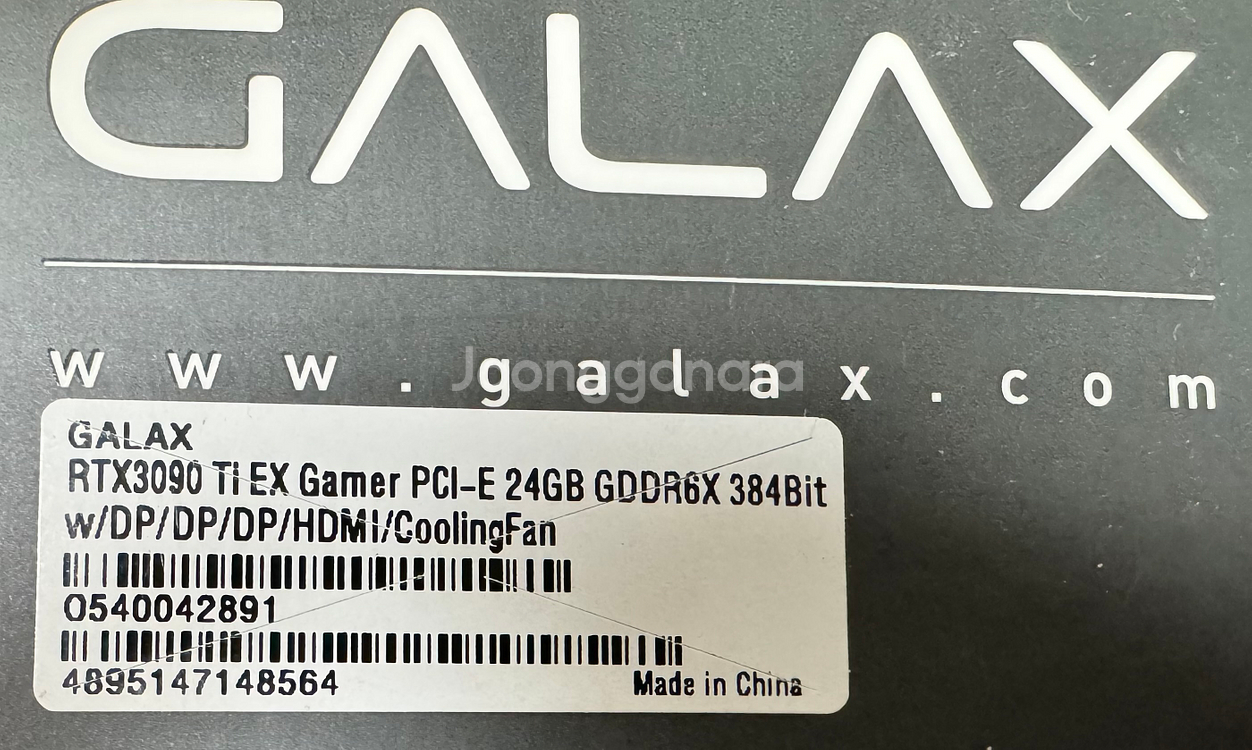 RTX 3090 Ti 게이머 그래픽카드--2