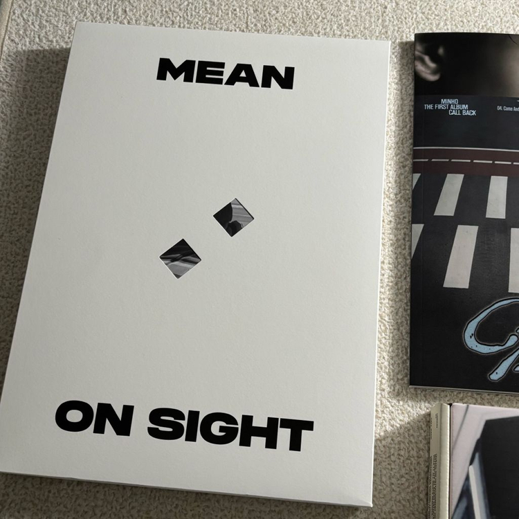 샤이니 민호 솔로앨범 사진회 포토북 일괄 양도--1