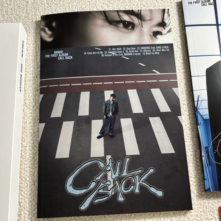 샤이니 민호 솔로앨범 사진회 포토북 일괄 양도--2