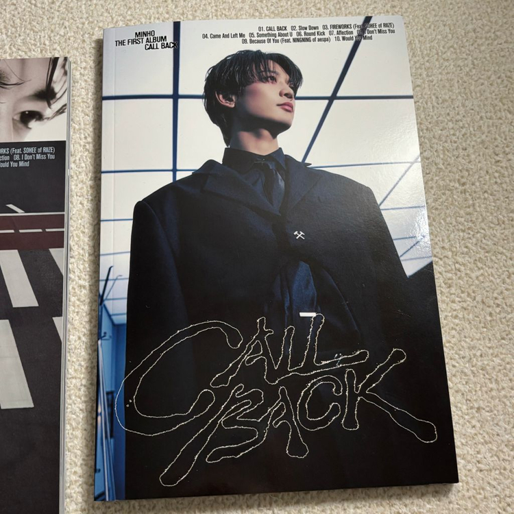 샤이니 민호 솔로앨범 사진회 포토북 일괄 양도--3