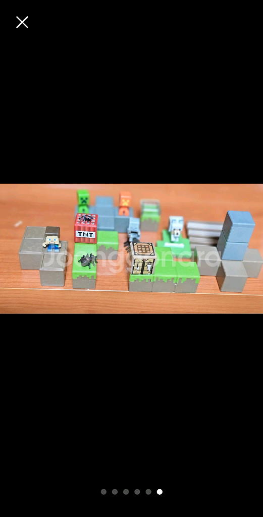 마인크래프트 Overworld Deluxe 페이퍼 크래프트--1