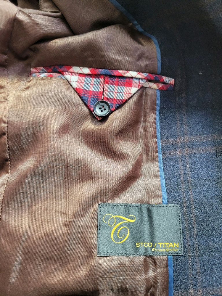 stco체크코트105--3