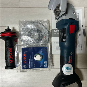 보쉬 GWX 18V-10 SC 베어툴 충전 속도조절 그라인더 X-LOCK 본체만 이미지