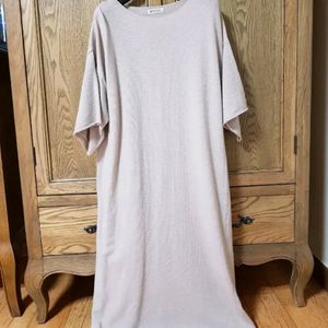 랑방스타일 고급 니트 드레스