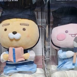 카카오프렌즈 전주 리틀라이언 리틀어피치 미개봉 새제품 인형 이미지