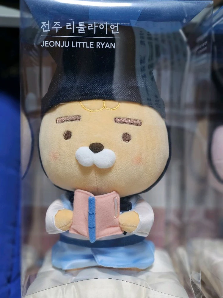 카카오프렌즈 전주 리틀라이언 리틀어피치 미개봉 새제품 인형 이미지