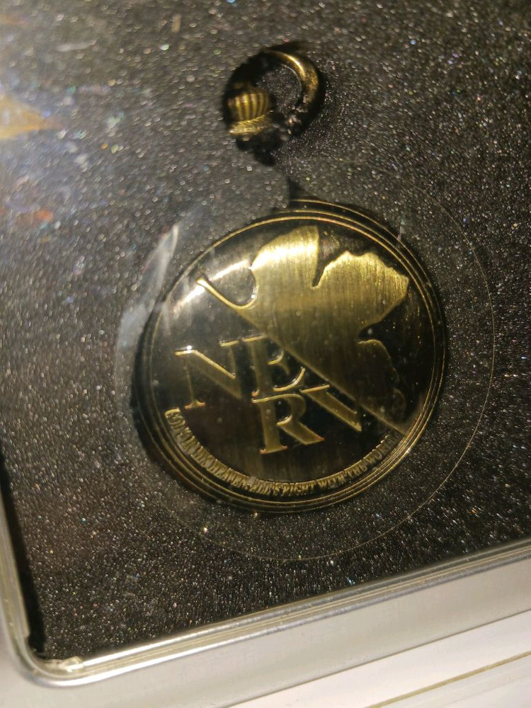 에반게리온 정품굿즈 회중시계--2