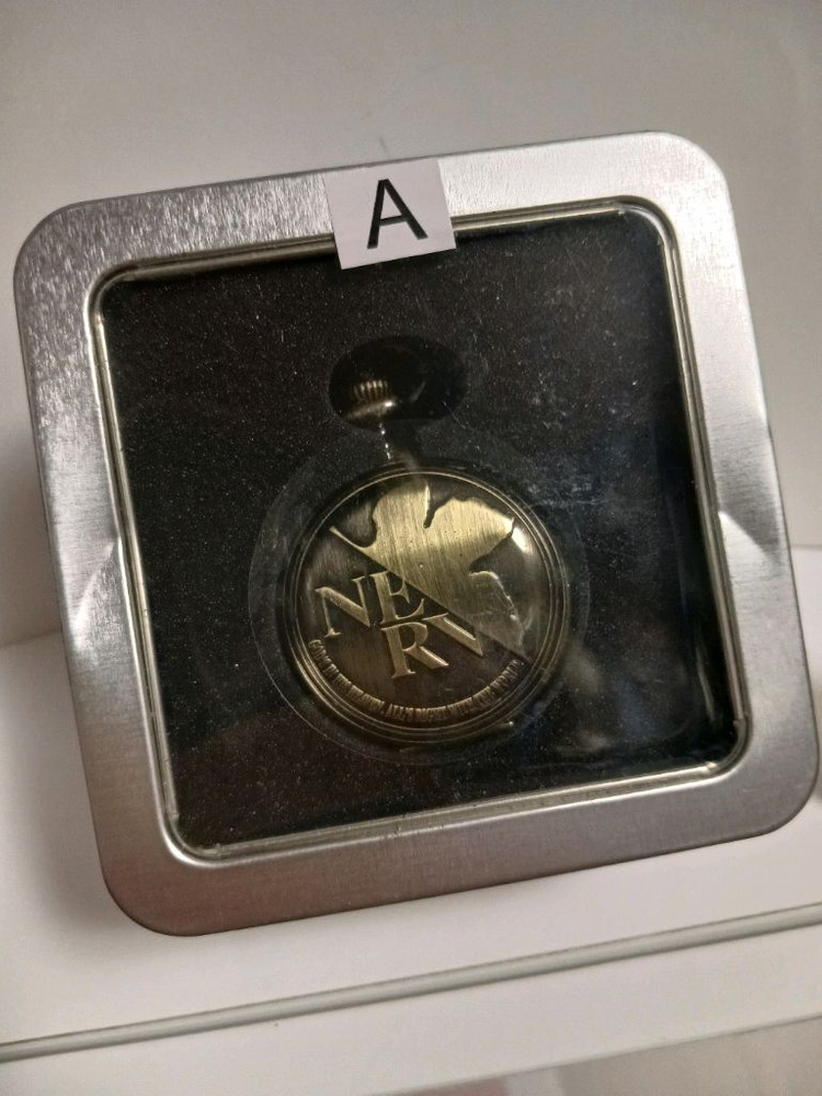 에반게리온 정품굿즈 회중시계--4