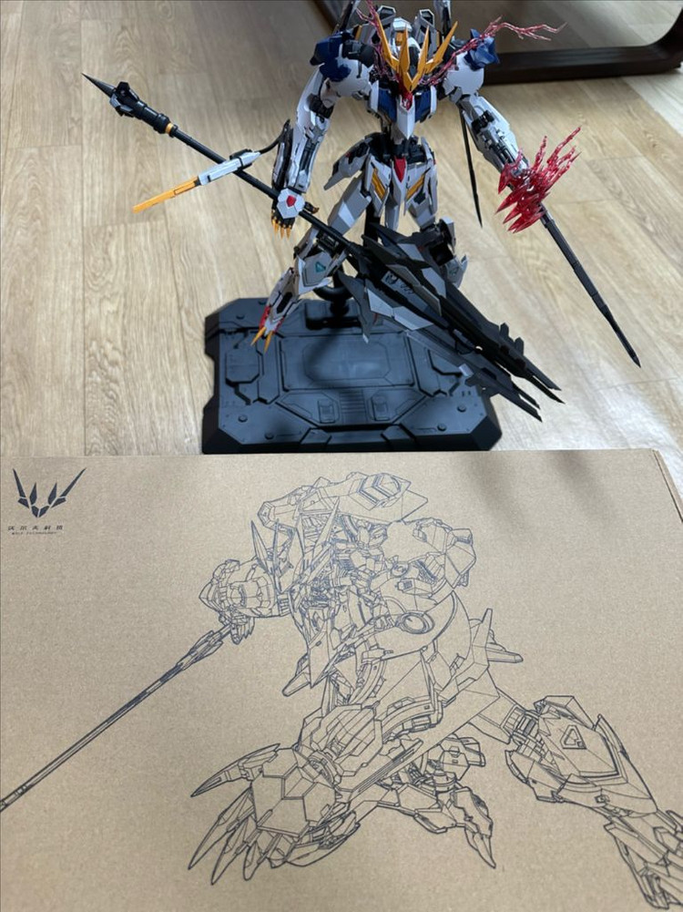 (가조립) 울프모형 발바토스 루프스 렉스 팝니다--3