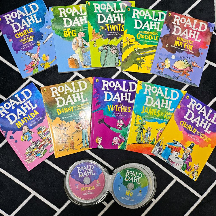 로얄드달 원서와 CD29장--1