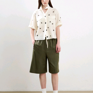 한섬 25ss신상 시스템 품절 플로럴 크로셰 가디건 프리 (새옷)