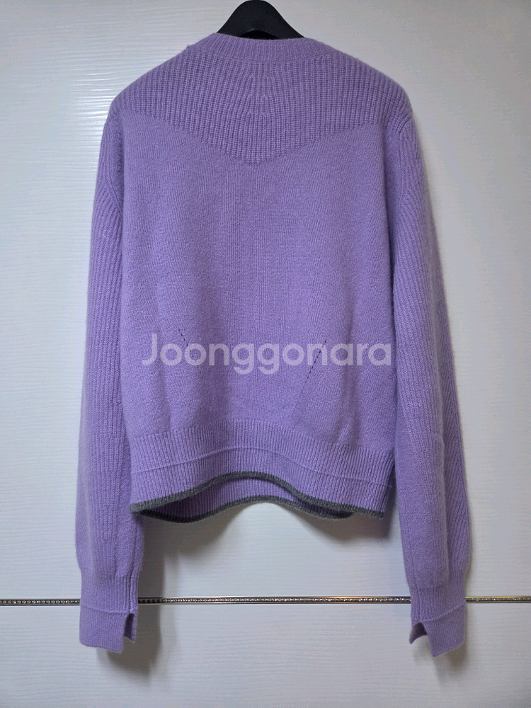 한섬 25fw신상 시스템 캐시미어 컬러블록 니트탑 프리 (새옷)--11