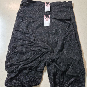 (새상품)블랙 여성 레이스 보정 속바지 95 3XL 2개세트