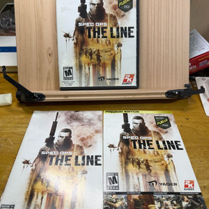 PC게임 2K 게임즈 스펙옵스 더 라인,프리미엄에디션,2012년,영어 이미지