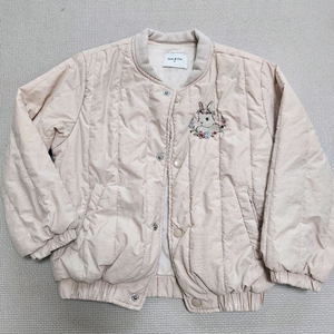 슈슈앤크라 퀼팅 점퍼 4Y