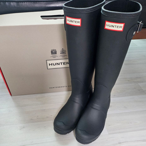 헌터 레인부츠 블랙 오리지널 톨 240