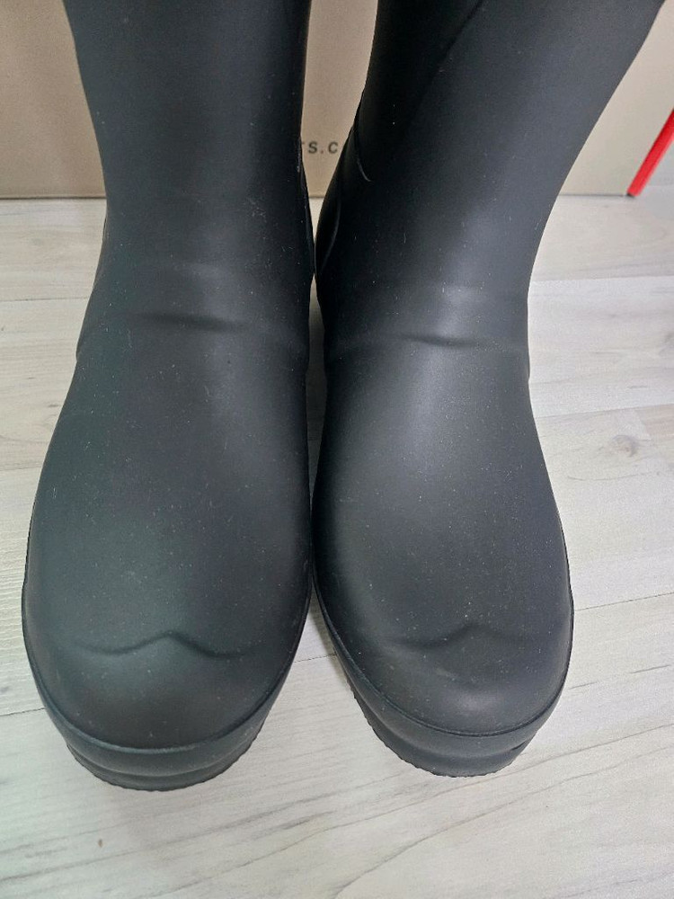 헌터 레인부츠 블랙 오리지널 톨 240--2