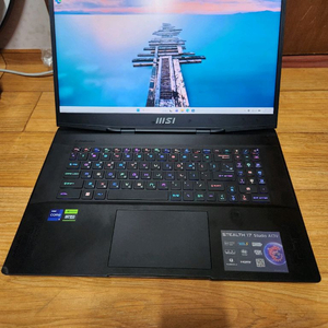 msi 스텔스17 스튜디오 베어본이나 부품용