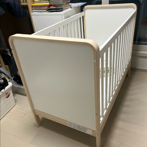 이케아 엘스크베르드 아기침대