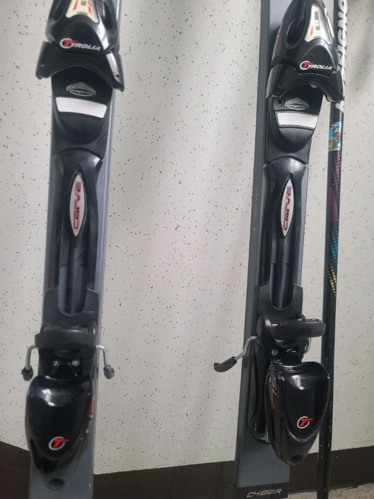 헤드 사이버 c110 데크 163 사이즈 로시뇰 스틱 가방 세트--2